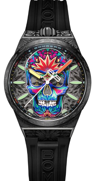 Bomberg BOLT-68 NEO 'TATTOOED SKULL' BF43H3PBA.07-1.12 Replica Watch